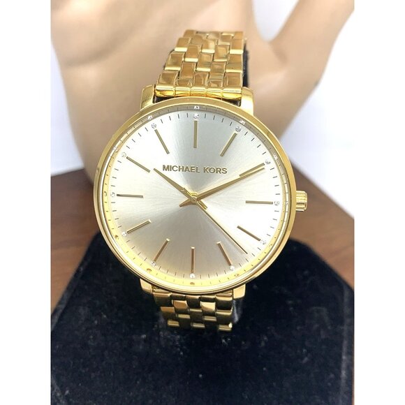 Michael Kors Women\'s Watch MK3898 Pyper Quartz Gold Stainless Steel 38mm main image 13